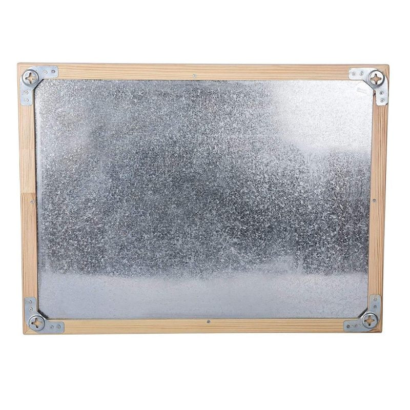 OBASIX® White Board 1.5x2 feet (Magnetic) Natural Finesse Pine Wood | PWMWB4560