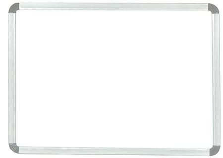 OBASIX® Superior Series White Board 1.5x2 Feet Non-Magnetic | Heavy Aluminium Frame Natural Finesse SWB4560