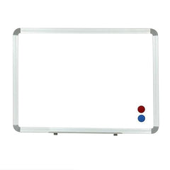 OBASIX® Superior Series Magnetic Whiteboard 1x2 Feet | Heavy Aluminium Frame Natural Finesse SMWB3060