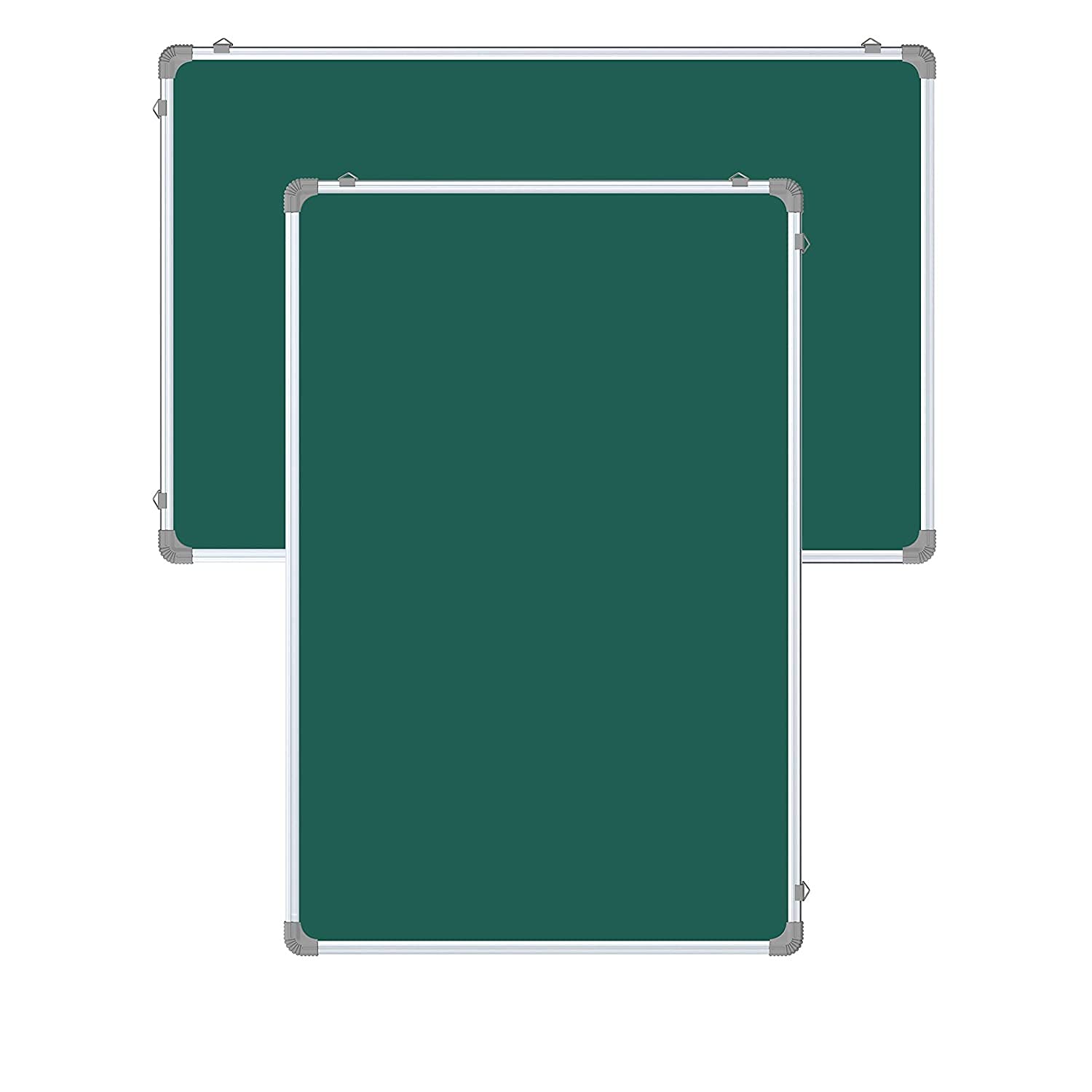 OBASIX® Classic Series Green Chalk Board 1.5x2 Feet (Magnetic) | Aluminium Frame CGCBM4560