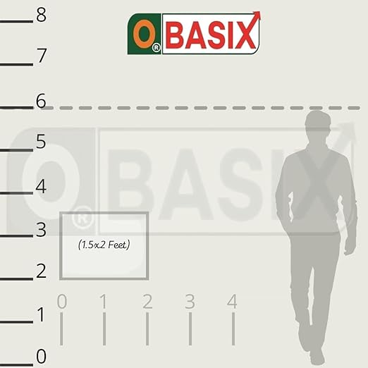 OBASIX® Green Chalk Board 1.5x2 feet (Non-Magnetic) | Natural Pine Wood PWCB4560