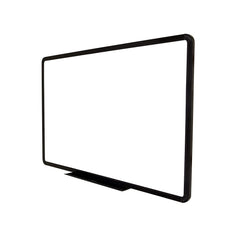 OBASIX® Superior Series White Board (1x2 Feet) Magnetic | Heavy Aluminium Frame Black SMWBPCB3060
