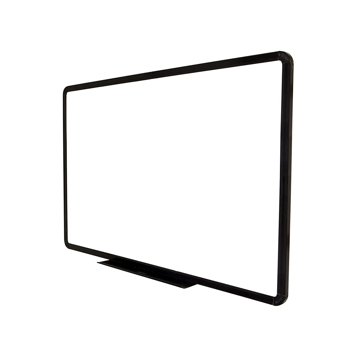 OBASIX® Superior Series White Board (4x6 Feet) Magnetic | Heavy Aluminium Frame Black  SMWBPCB120180