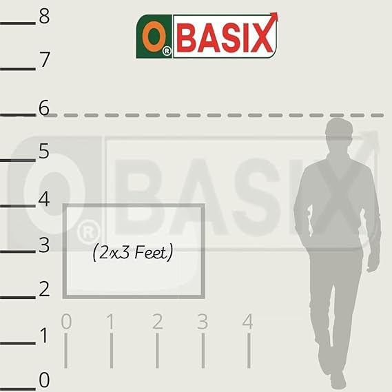 OBASIX® Superior Series Whiteboard 2x3 Feet (Non-Magnetic)  | Fine Black Coated Aluminium Frame SWBPCB6090