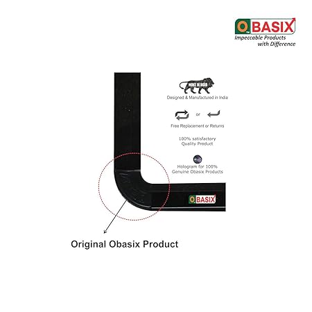 OBASIX® Pin-up (Notice Board) 1x2 Feet Powder Coated Black Frame