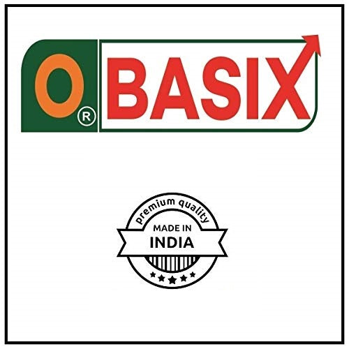 OBASIX® Superior Series White Board Ceramic Steel (Magnetic) 4x5 Feet | Natural Finesse Heavy Aluminium Frame SCWB120150