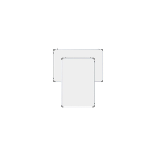 OBASIX® Classic Series White Board 1x1.5 Feet (Non-Magnetic) | Light Weight Aluminium Frame CWB3045