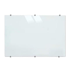 OBASIX® Infinity Frameless Glass Board,Magnetic Dry Erase Whiteboard with Dry-Erase Marker